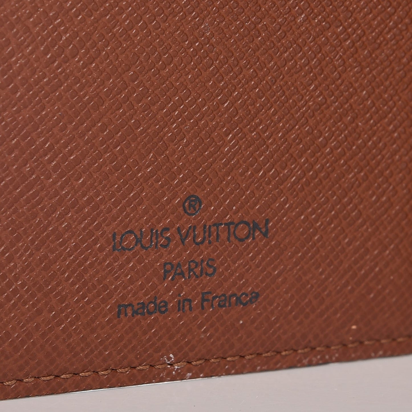 Monogram Mini Agenda Cover