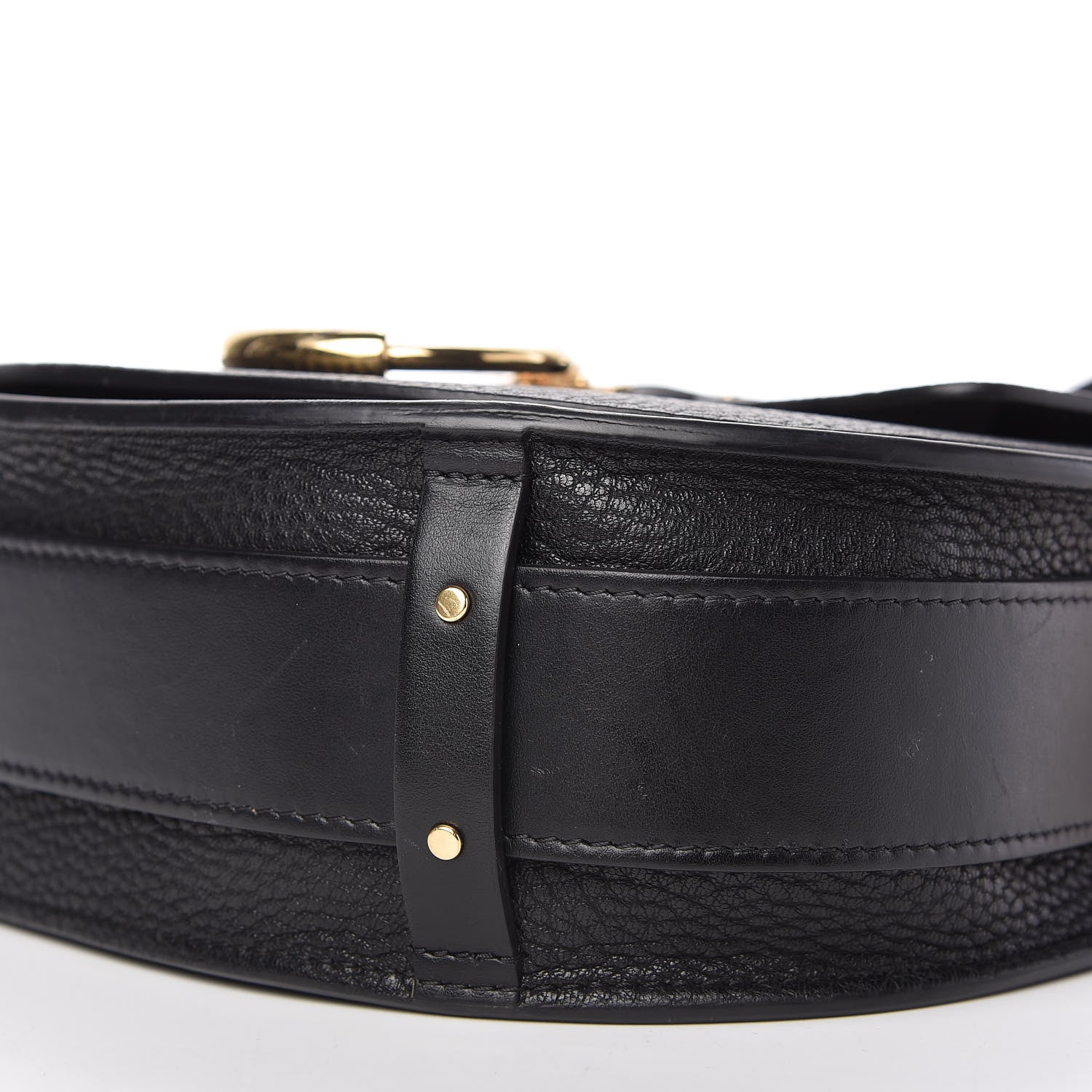 Chloe Grained Calfskin Large Tess Bag Black 7 of 10