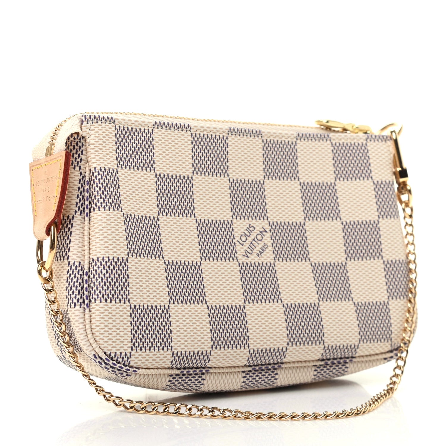 Louis Vuitton Damier Azur Mini Pochette Accessories 3 of 8