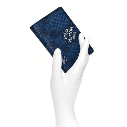 Louis Vuitton Damier Graphite 3D Pocket Organizer Navy 2 of 7