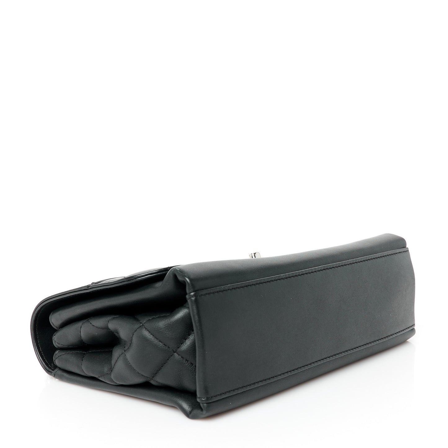 Calfskin Small Tramezzo Flap Black