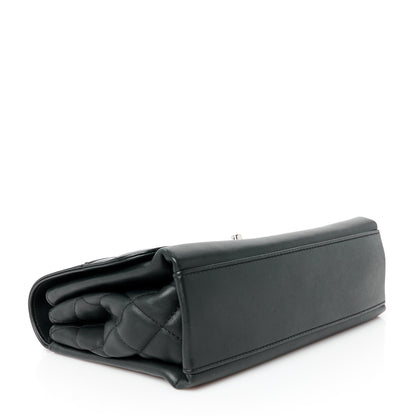 Chanel Calfskin Small Tramezzo Flap Black 4 of 10