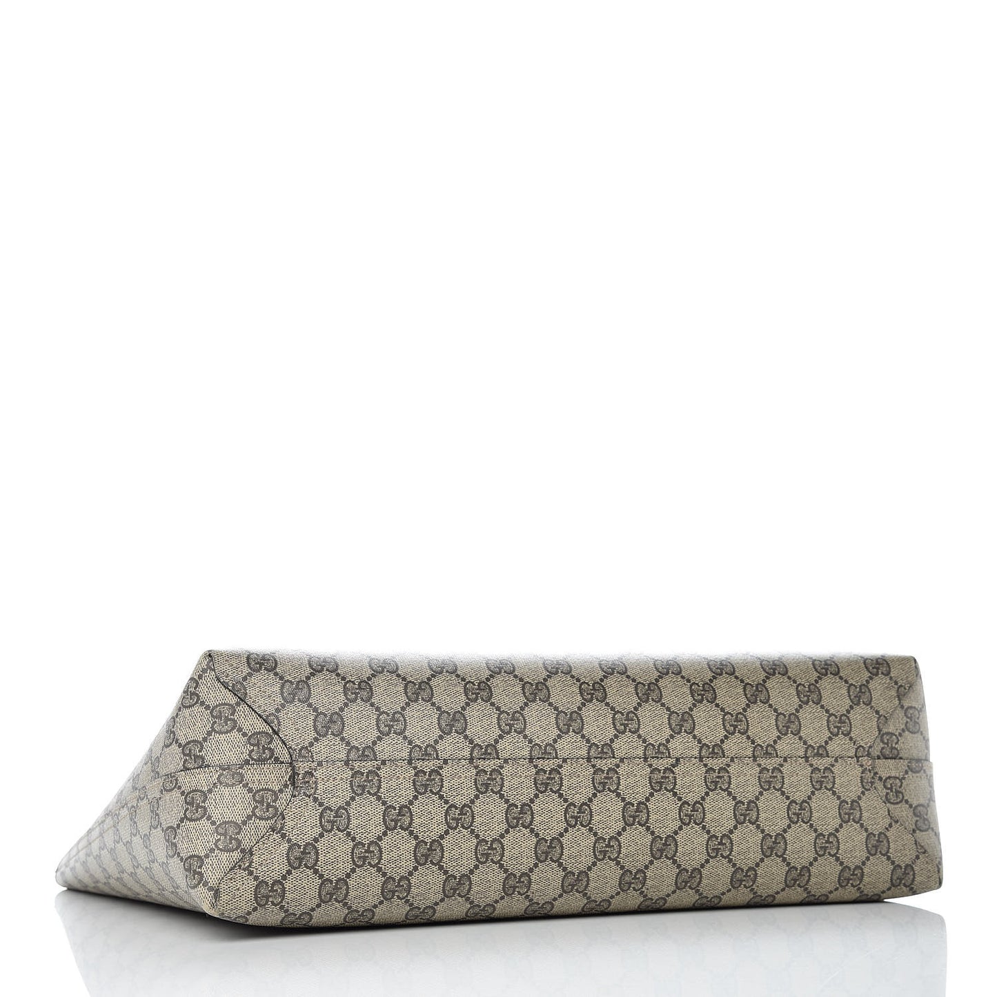 Calfskin GG Supreme Monogram Medium Reversible Tote Black