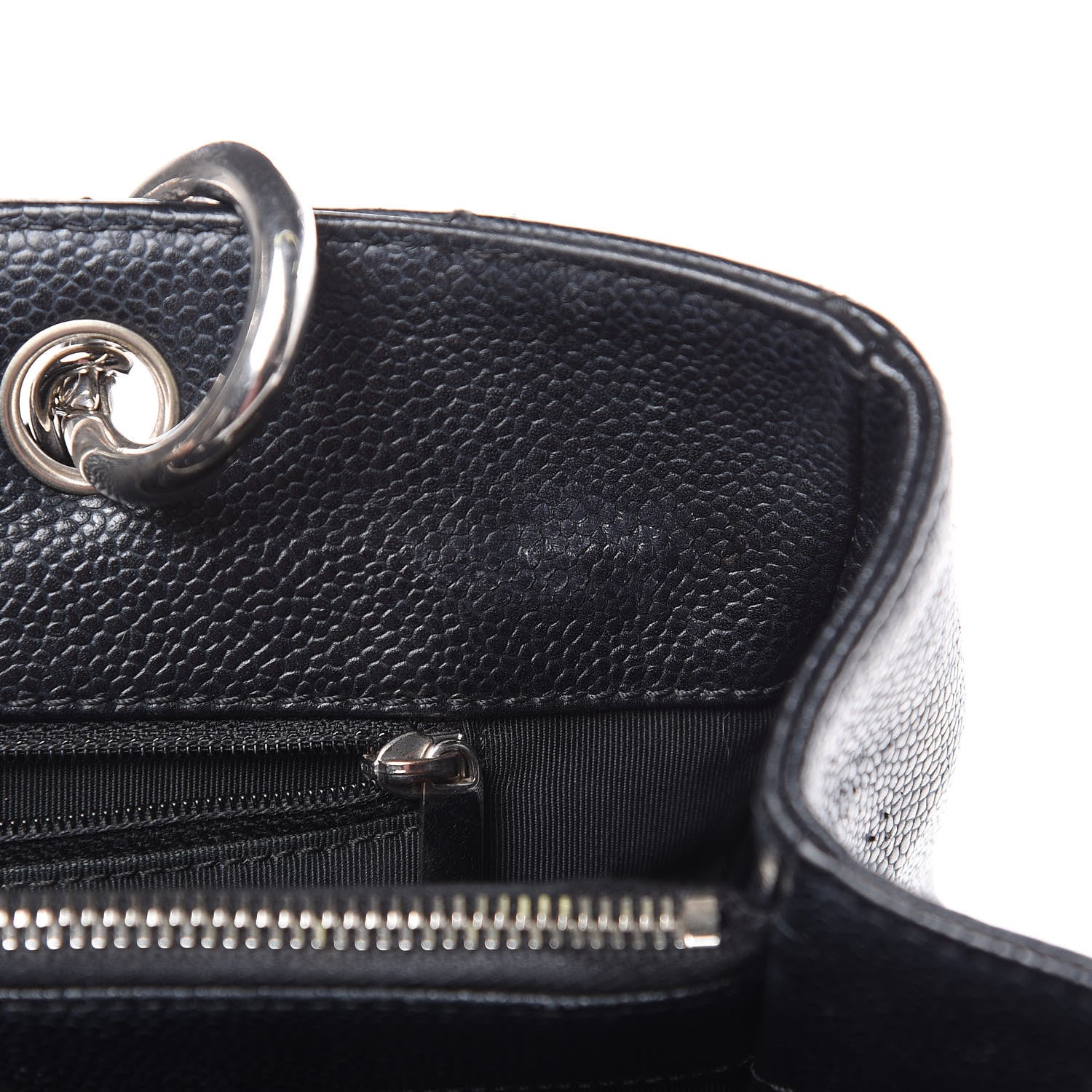 Chanel Caviar Quilted Grand Shopping Tote GST Black 12 of 26