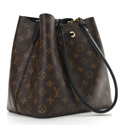 Louis Vuitton Monogram Neonoe MM Black 3 of 7