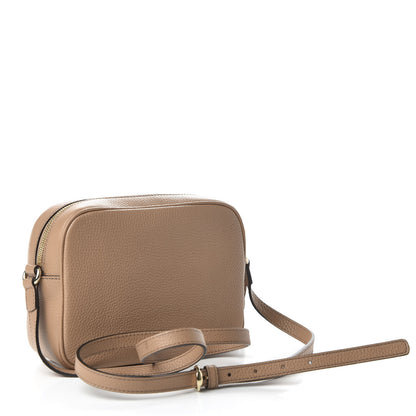 Gucci Pebbled Calfskin Small Soho Disco Bag Camelia 3 of 10