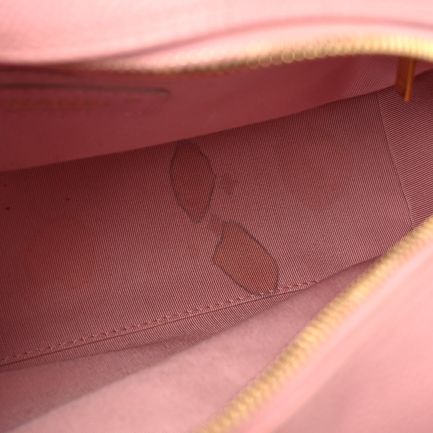 Chanel Caviar Quilted Small Bowler Pink 10 of 13