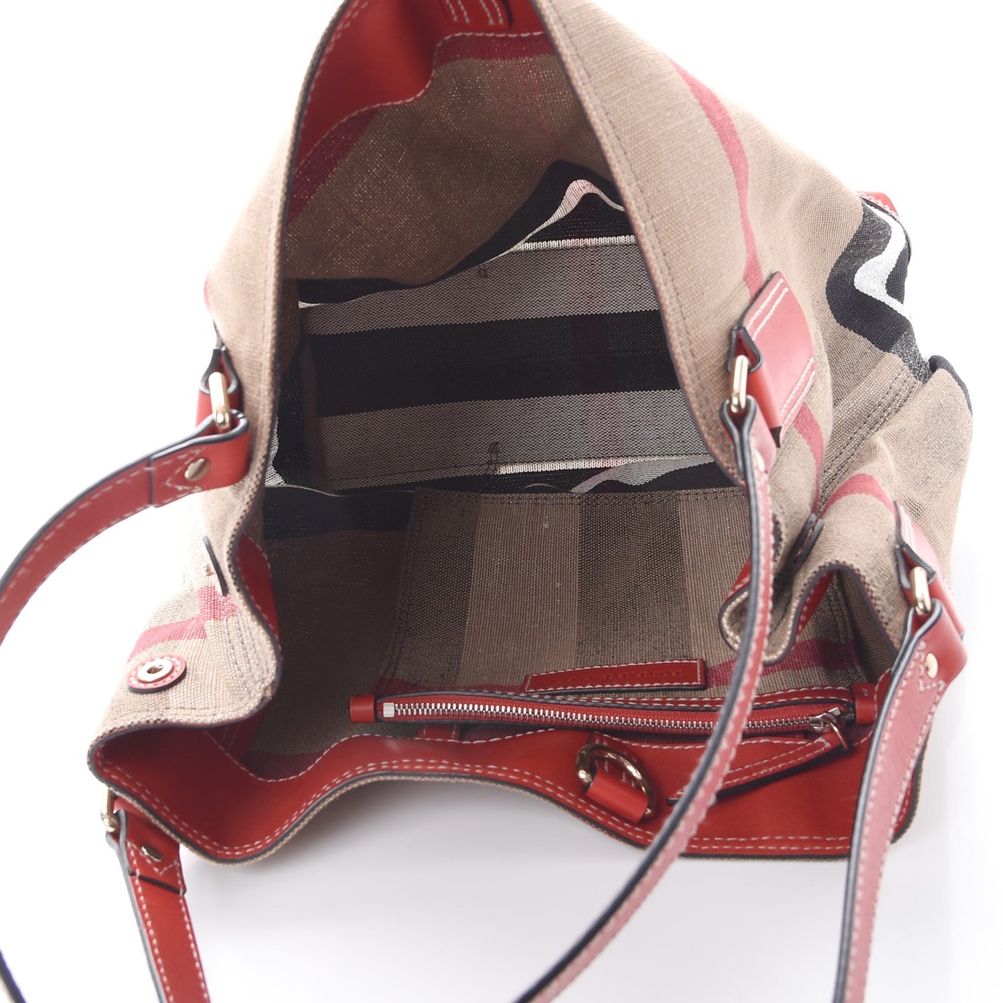 Canvas Mega Check Medium Maidstone Red