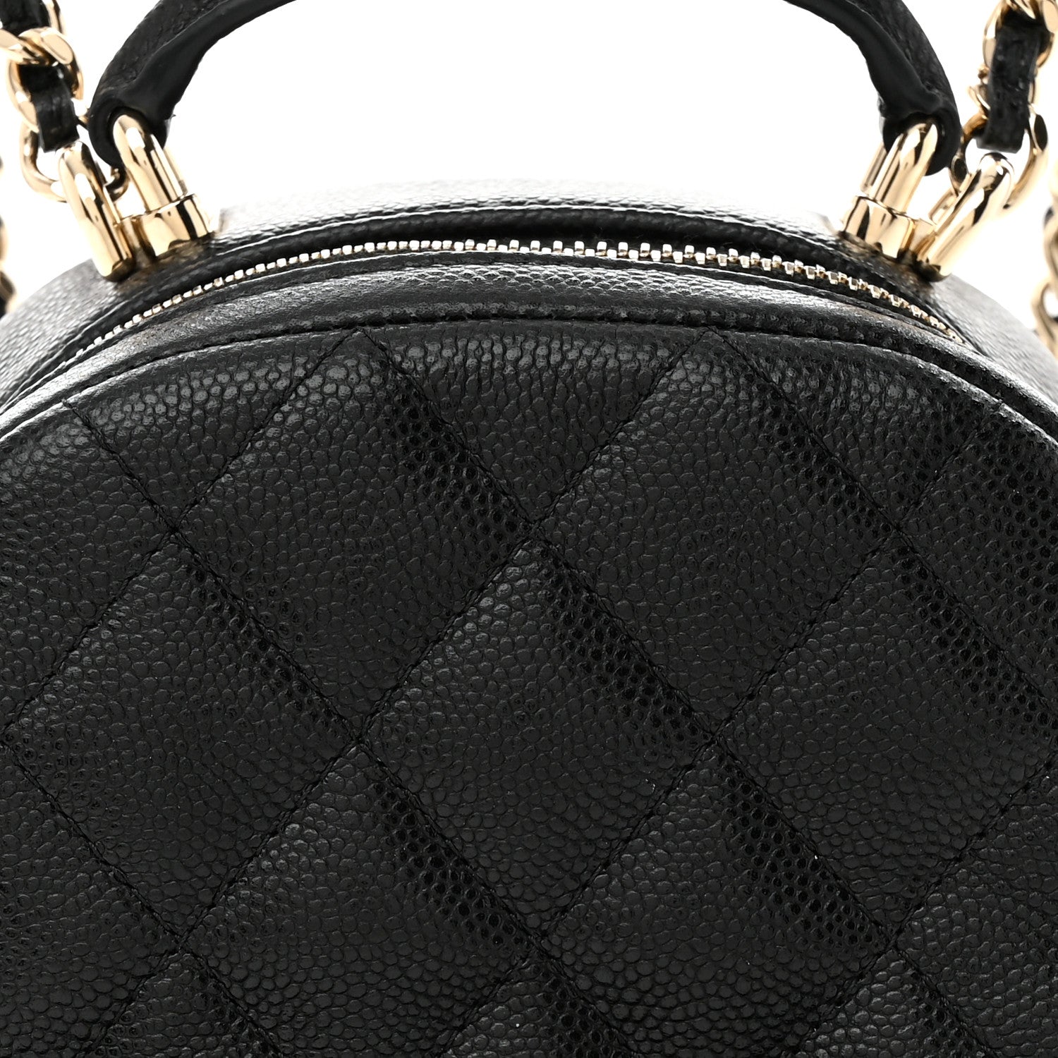Chanel Caviar Quilted CC Mini Classic Backpack Black 8 of 12