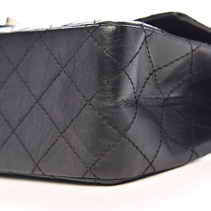 Chanel Aged Calfskin Quilted 2.55 Reissue 226 Flap Black 9 of 11