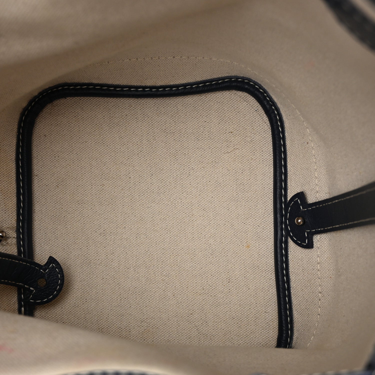 Goyard Goyardine Petit Flot Bucket Bag PM Navy 5 of 9