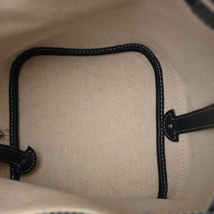Goyard Goyardine Petit Flot Bucket Bag PM Navy 5 of 9