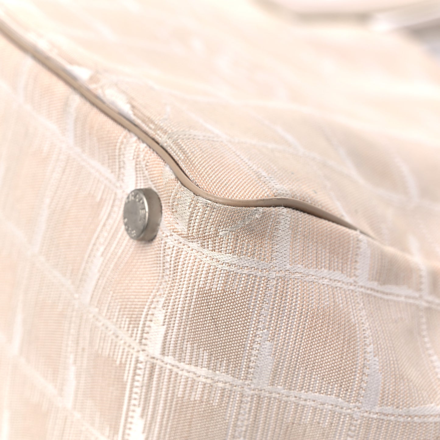 Nylon Medium Travel Tote Beige