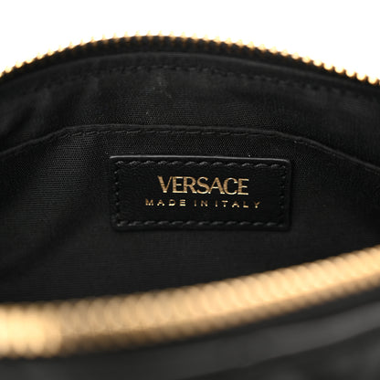 Versace Nappa Quilted Medusa Shoulder Bag Black 6 of 10
