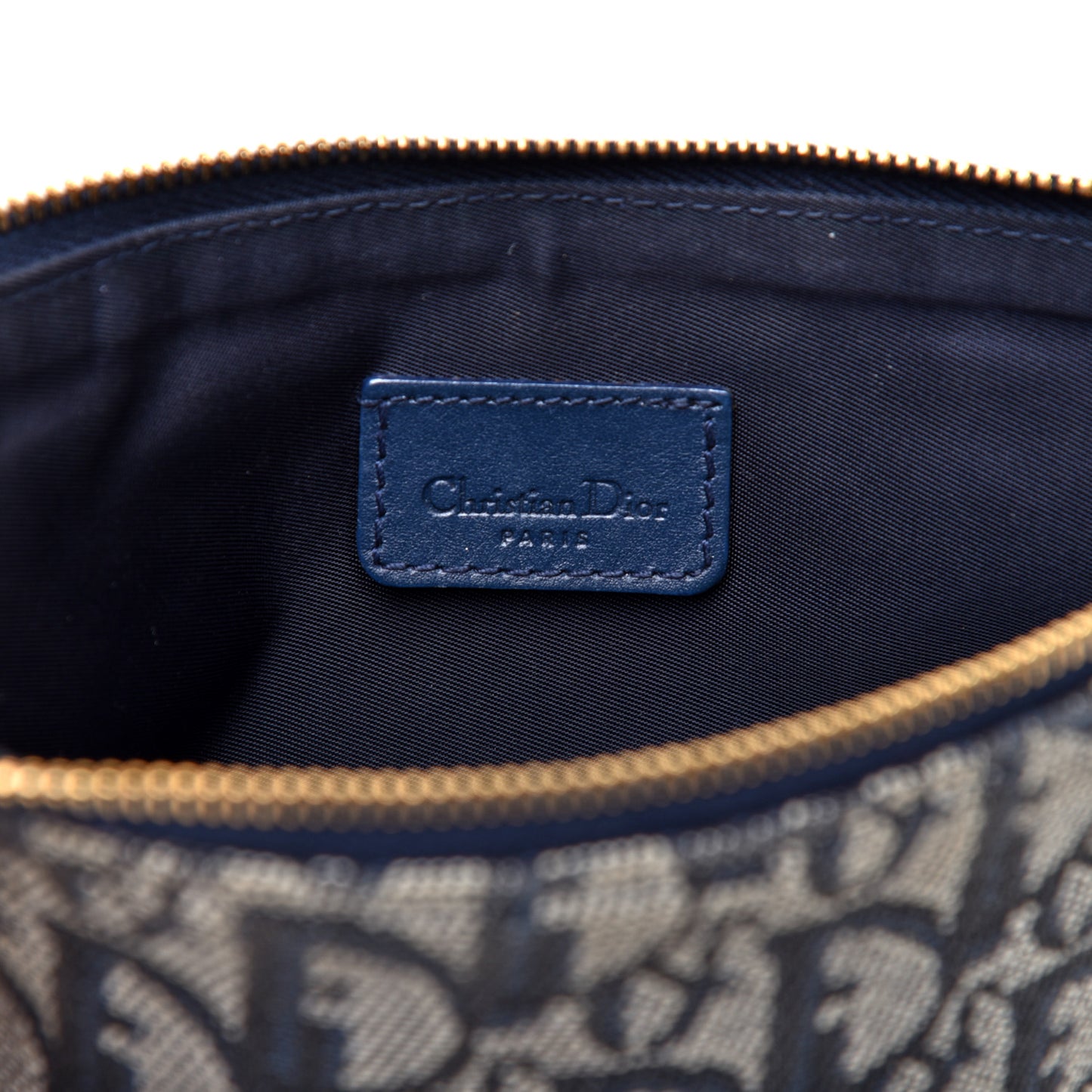 Monogram Mini Saddle Pochette Navy