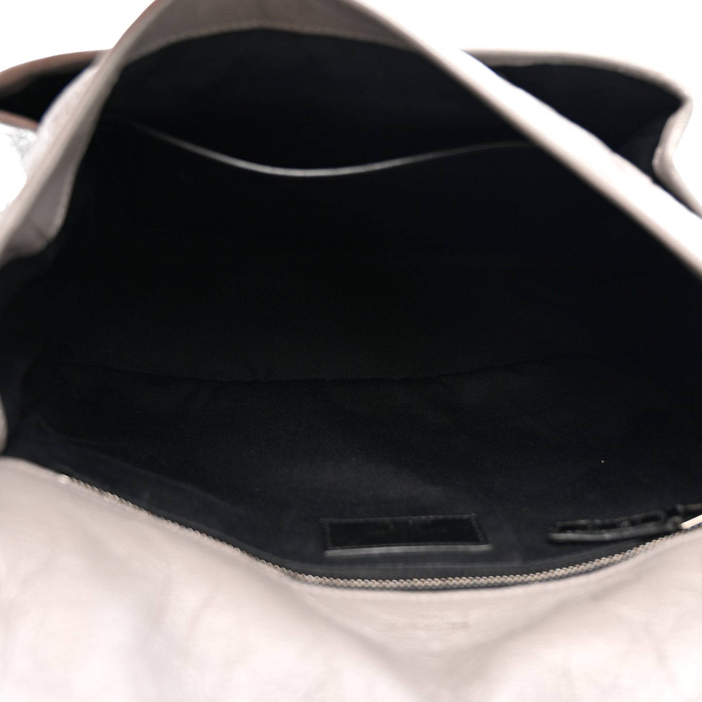 Crinkled Calfskin Matelasse Monogram Medium Niki Chain Satchel Storm