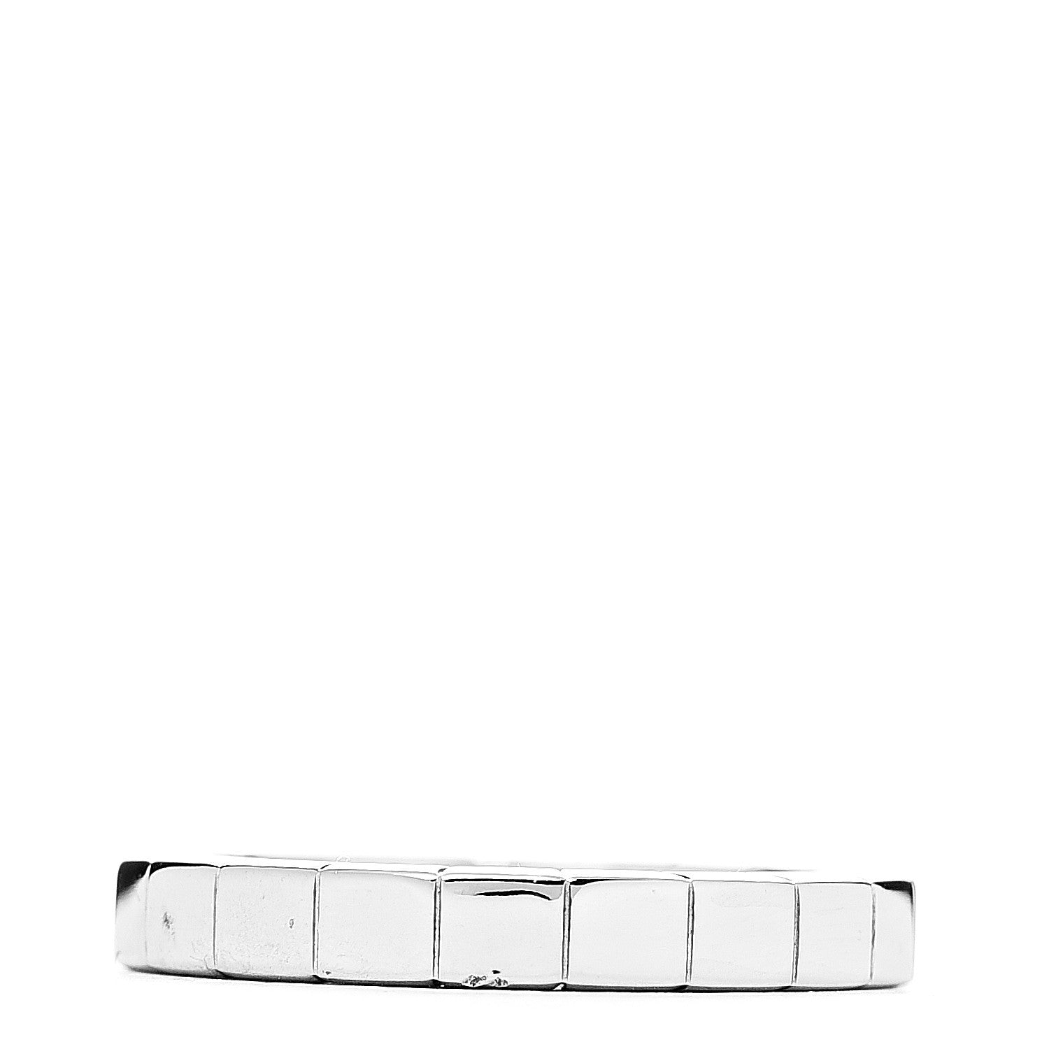 Cartier 18K White Gold Lanieres Ring 50 5.25 2 of 5