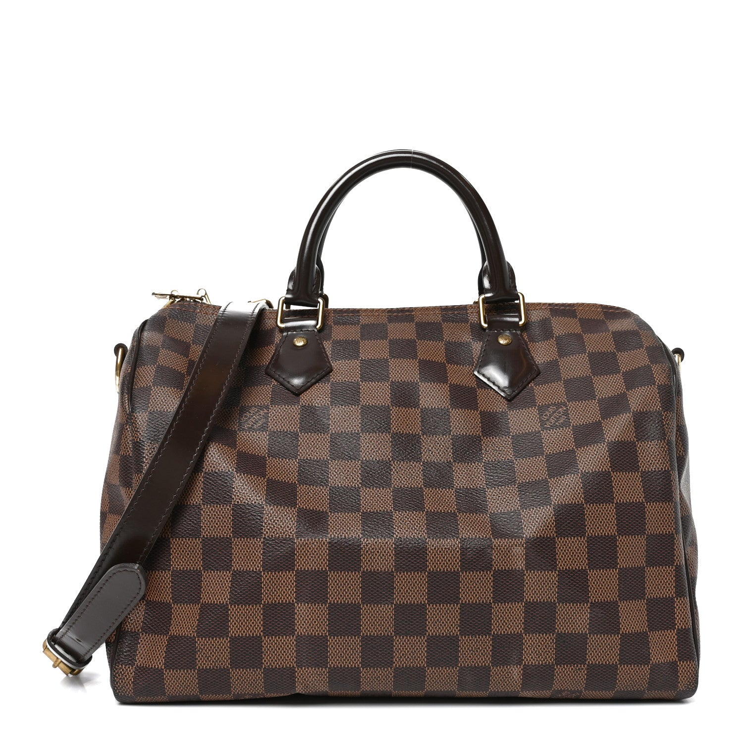 Louis Vuitton Damier Ebene Speedy Bandouliere 30 1 of 10