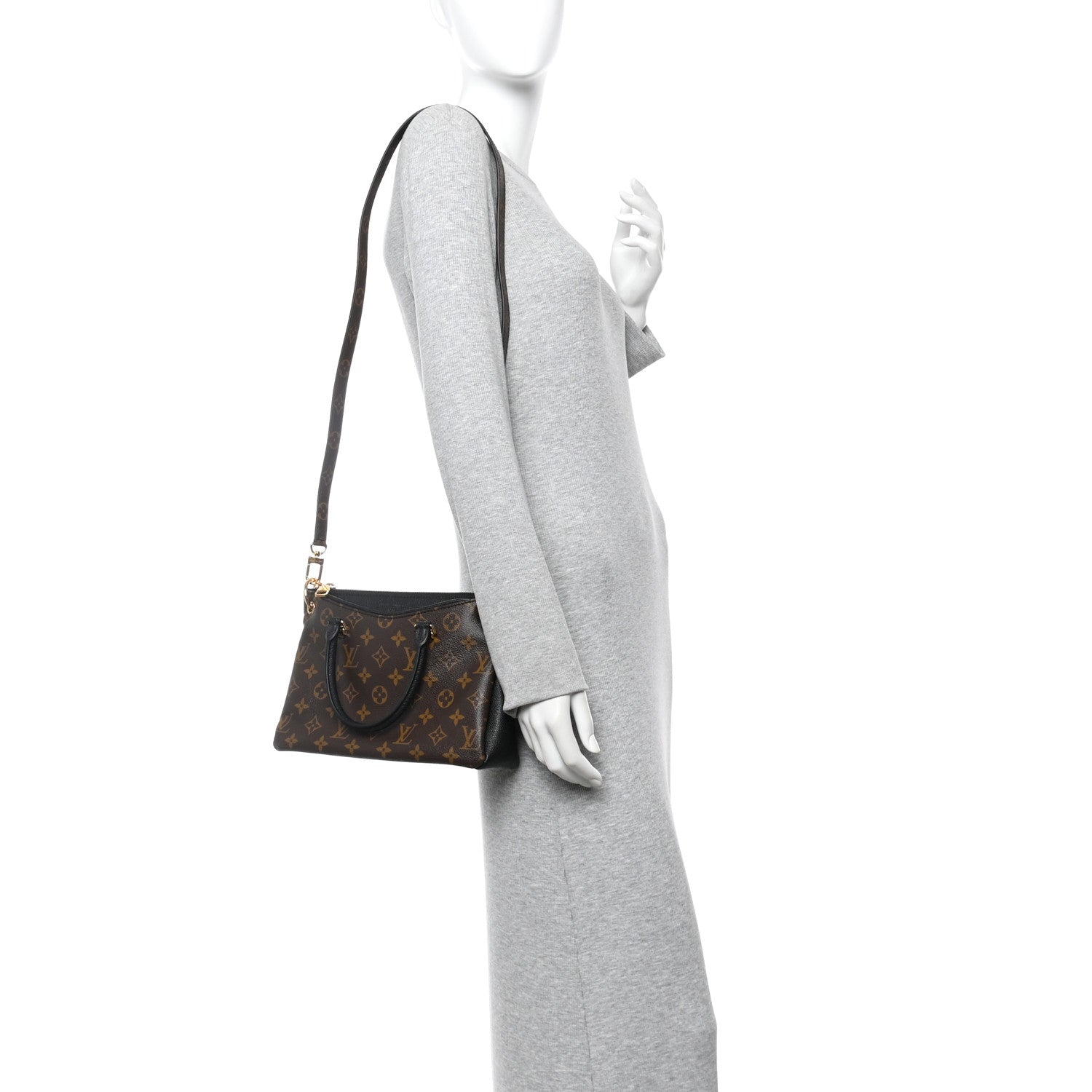 Louis Vuitton Monogram Pallas Full BB Black 2 of 10