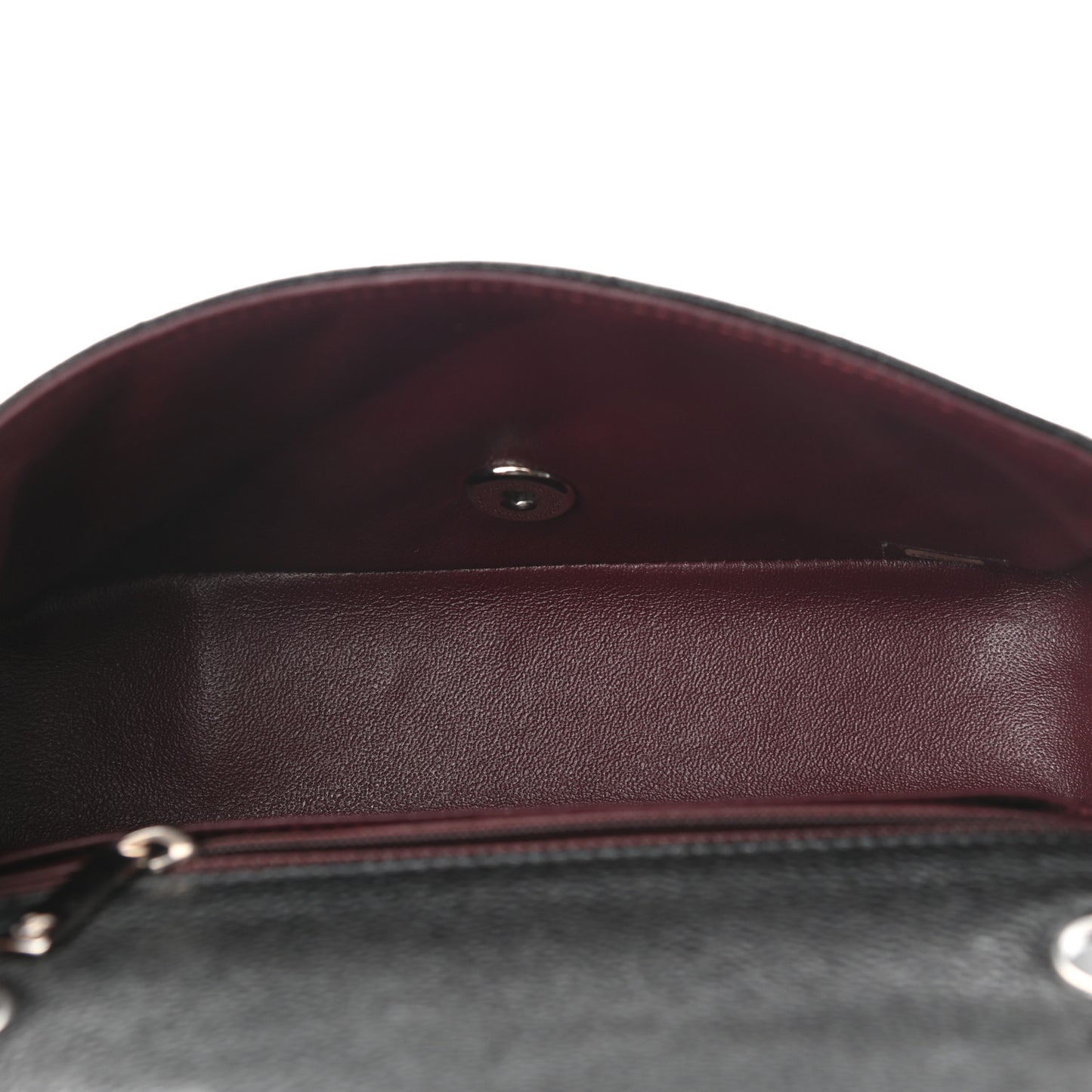 Caviar Quilted Mini Rectangular Flap Black