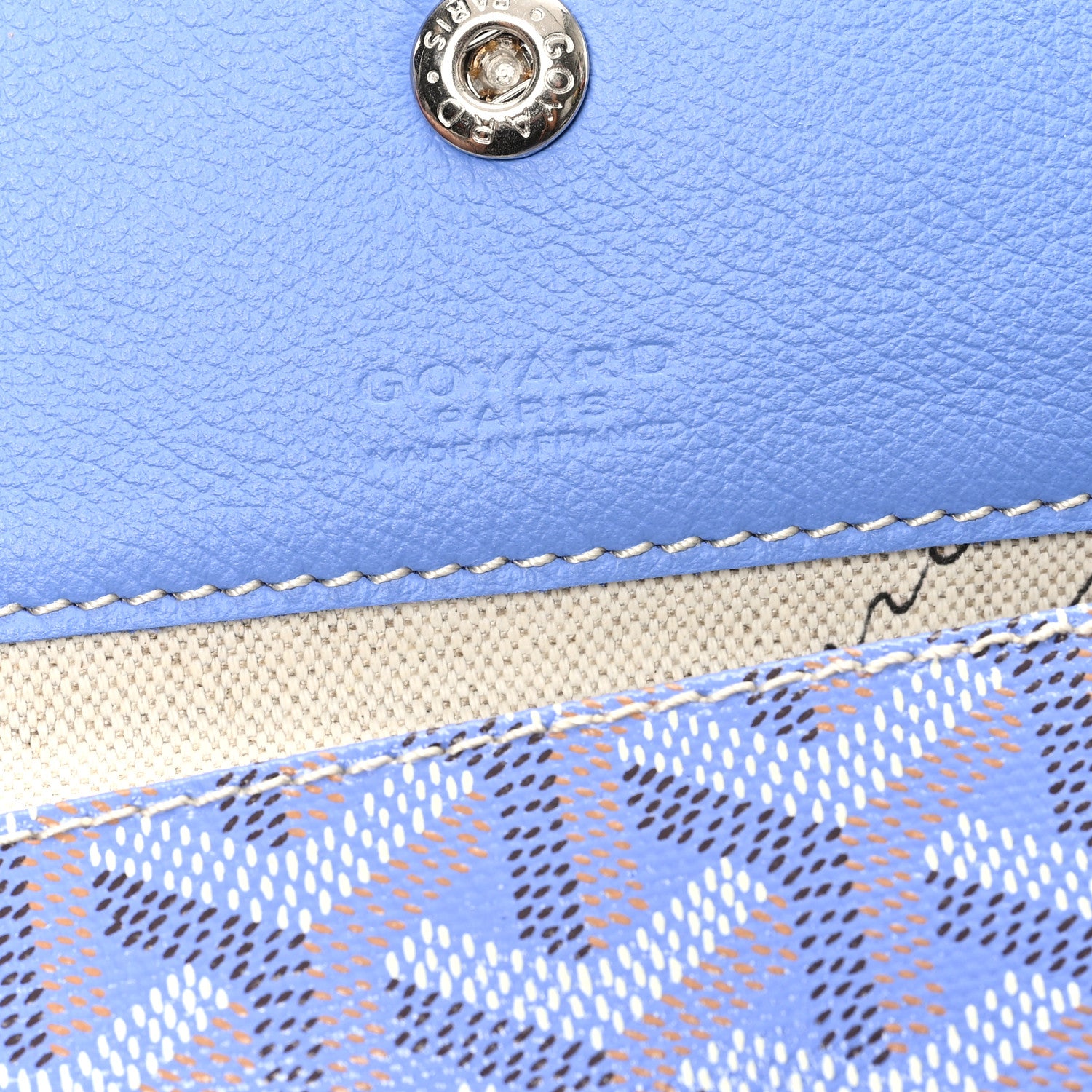 Goyard Goyardine Le Jardin Saint Louis PM Iris 7 of 11