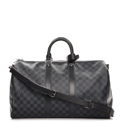 Louis Vuitton Damier Cobalt Keepall Bandouliere 45 1 of 8