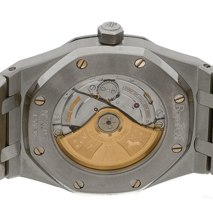 Audemars Piguet Stainless Steel 39mm Royal Oak Automatic Watch Black 15300ST 4 of 5