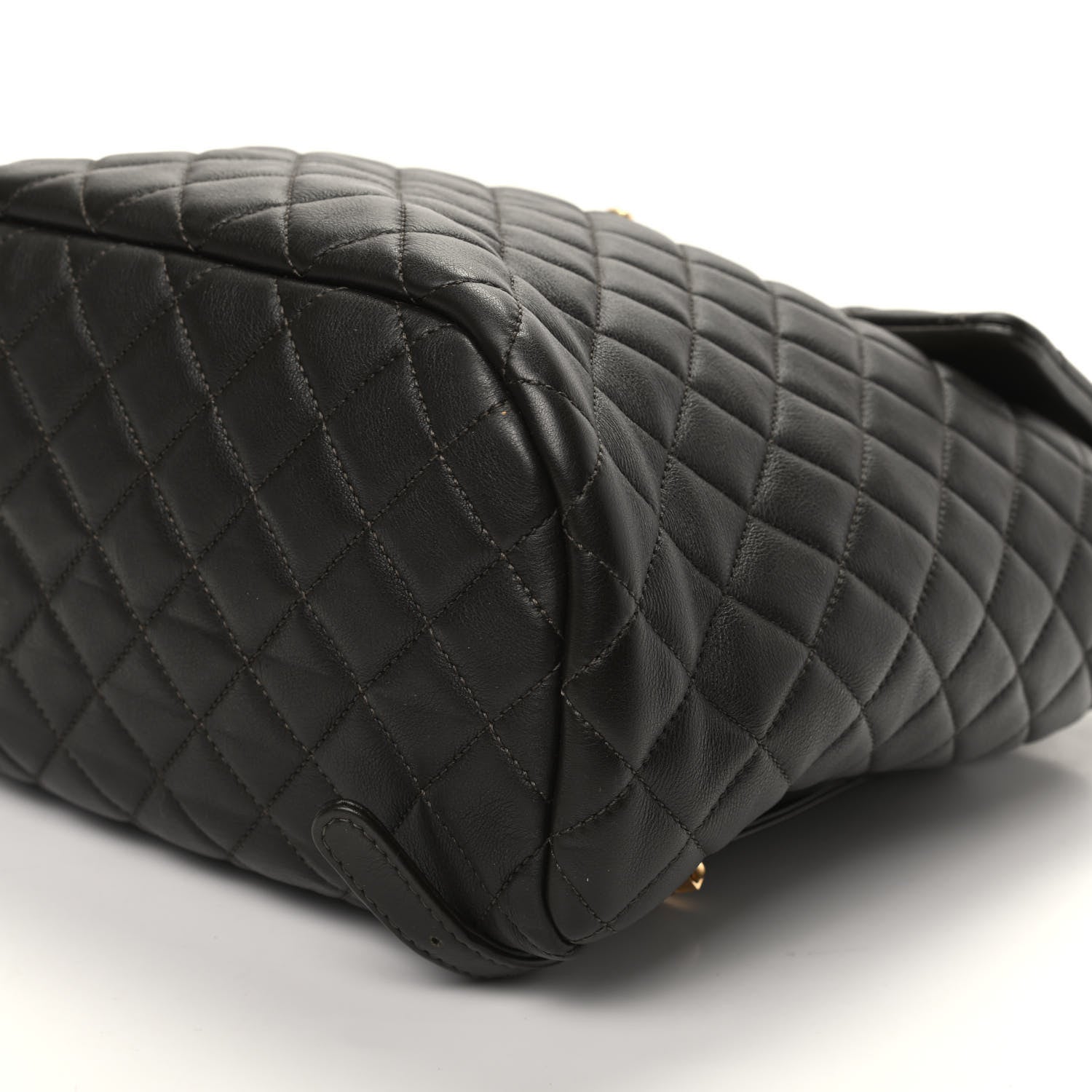 Chanel Calfskin Quilted Large Urban Spirit Backpack Dark Brown 9 of 9