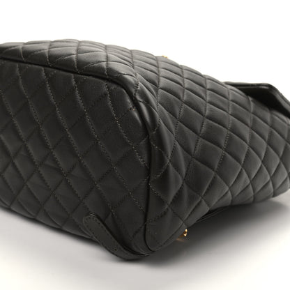Chanel Calfskin Quilted Large Urban Spirit Backpack Dark Brown 9 of 9
