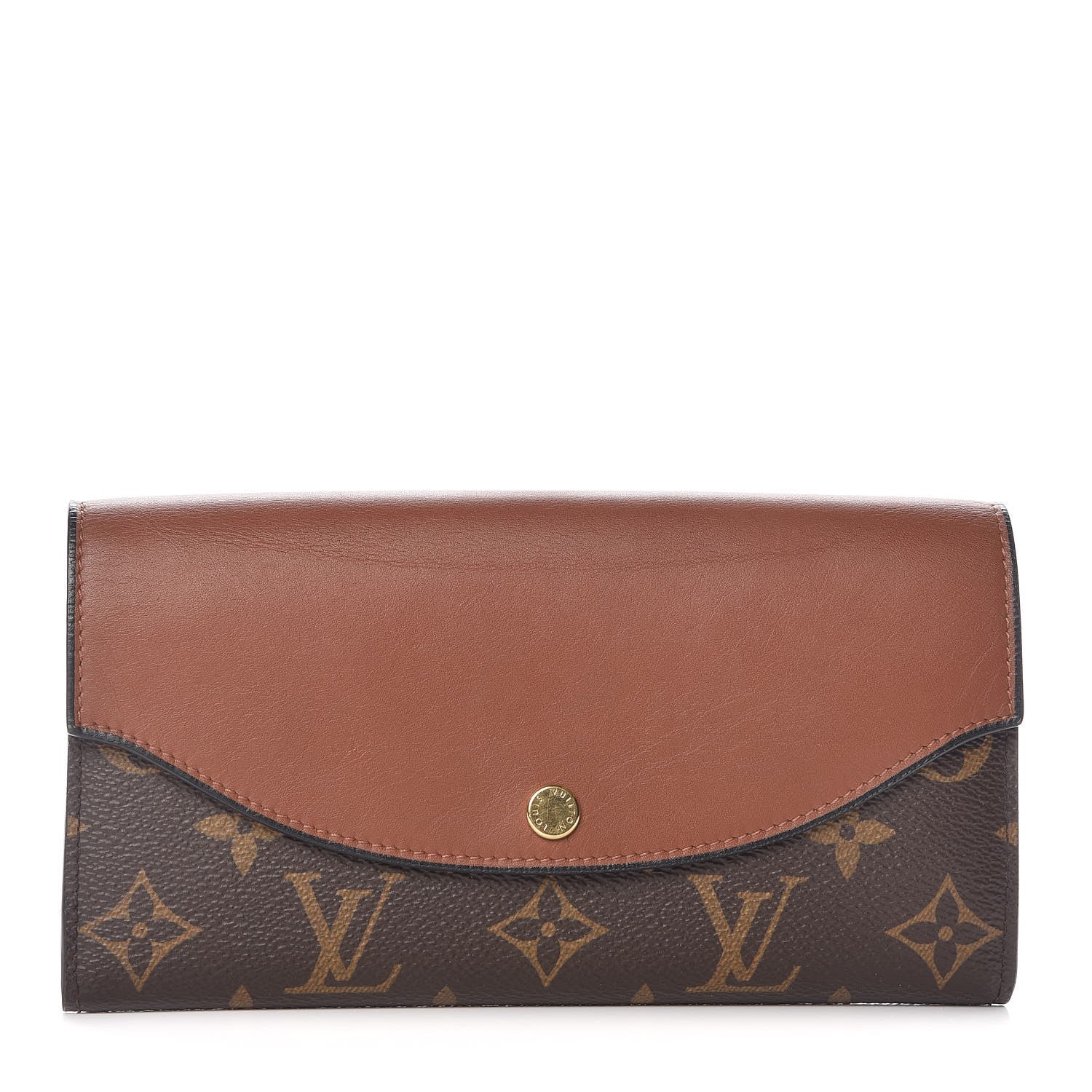 Louis Vuitton Monogram Sarah Tuileries Wallet Marron 1 of 8