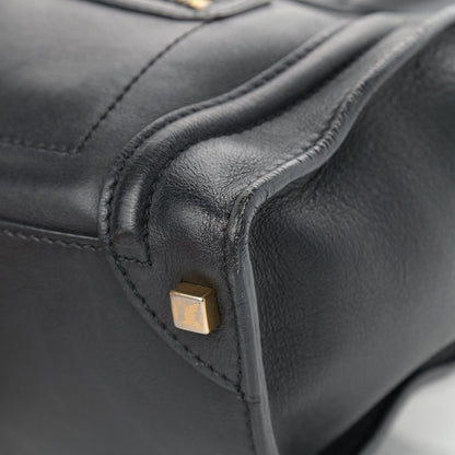 Celine Smooth Calfskin Micro Luggage Black 10 of 18
