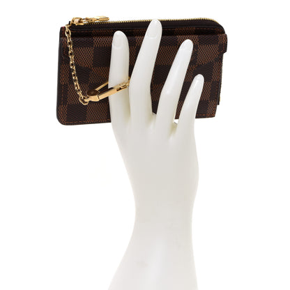 Louis Vuitton Damier Ebene Recto Verso Card Holder Red 2 of 6