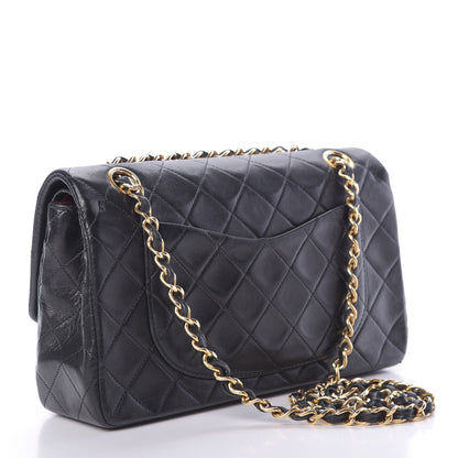 Chanel Lambskin Quilted Small Double Flap Black 3 of 17