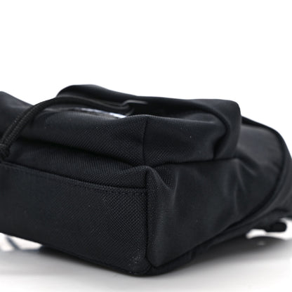 Balenciaga Recycled Casual Nylon Mini Oversized Backpack Black 8 of 8