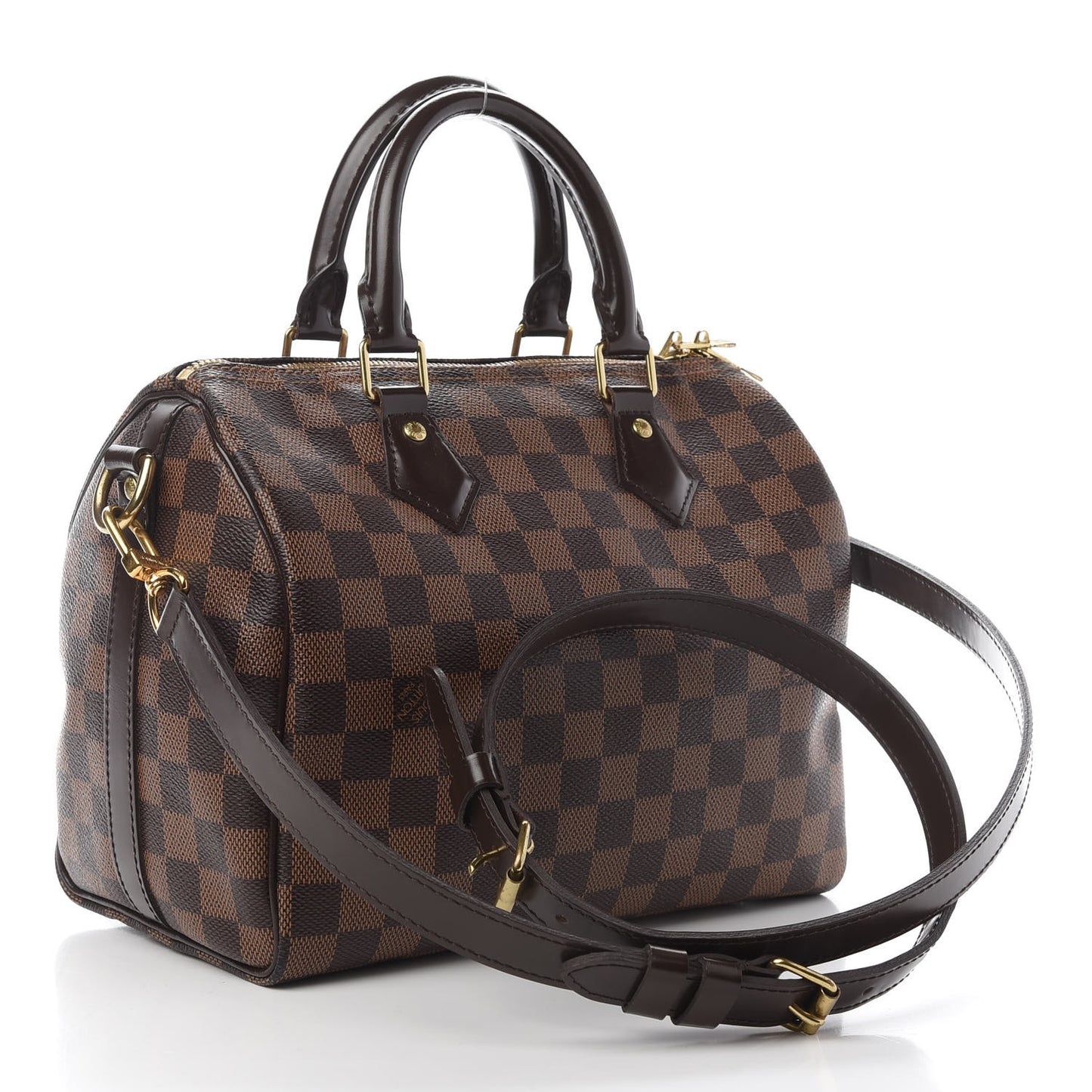 Damier Ebene Speedy Bandouliere 25