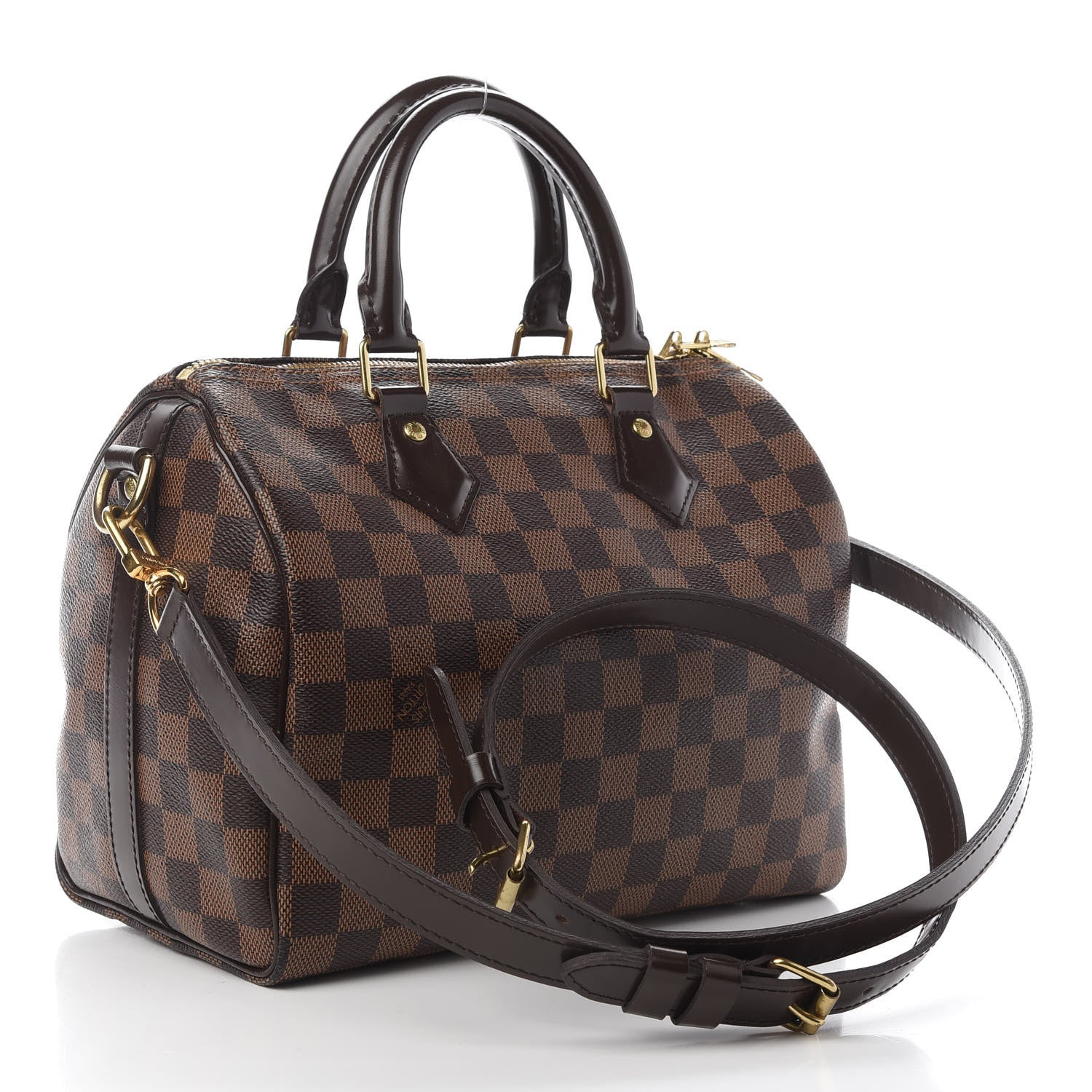 Louis Vuitton Damier Ebene Speedy Bandouliere 25 3 of 11