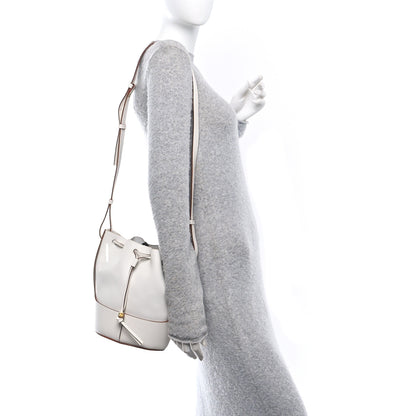 Loewe Calfskin Small Balloon Bucket Bag Soft White 2 of 9