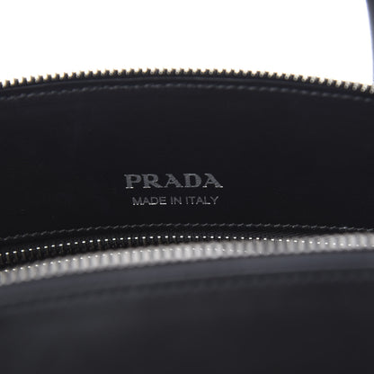 Prada City Calfskin Flame Promenade Tote Black 5 of 8