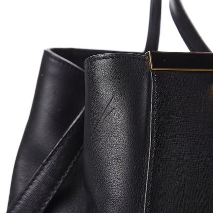 Fendi Vitello Elite Regular 2Jours Tote Black 15 of 19
