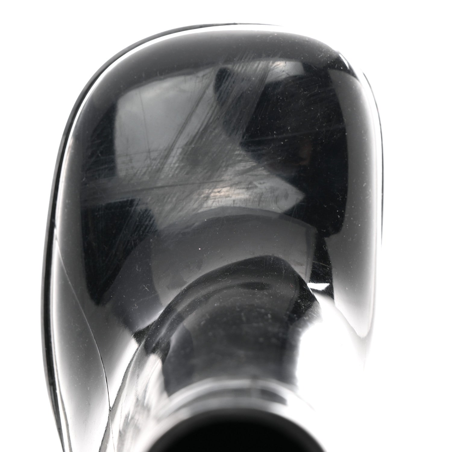 Bottega Veneta Rubber Shine Ankle Boots 39 Black 8 of 9