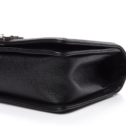 Chanel Caviar Quilted Medium Boy Flap Black 7 of 12