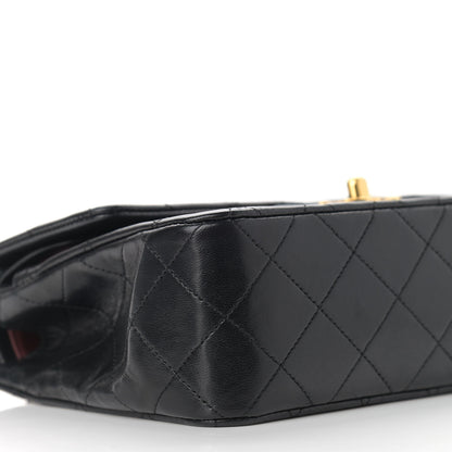 Chanel Lambskin Quilted Small Double Flap Black 9 of 15