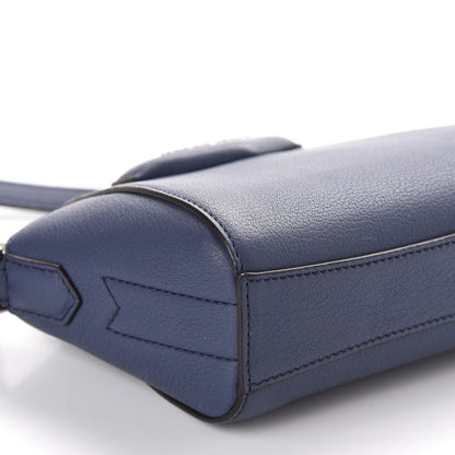 Givenchy Sugar Goatskin Nano Antigona Midnight Blue 6 of 9
