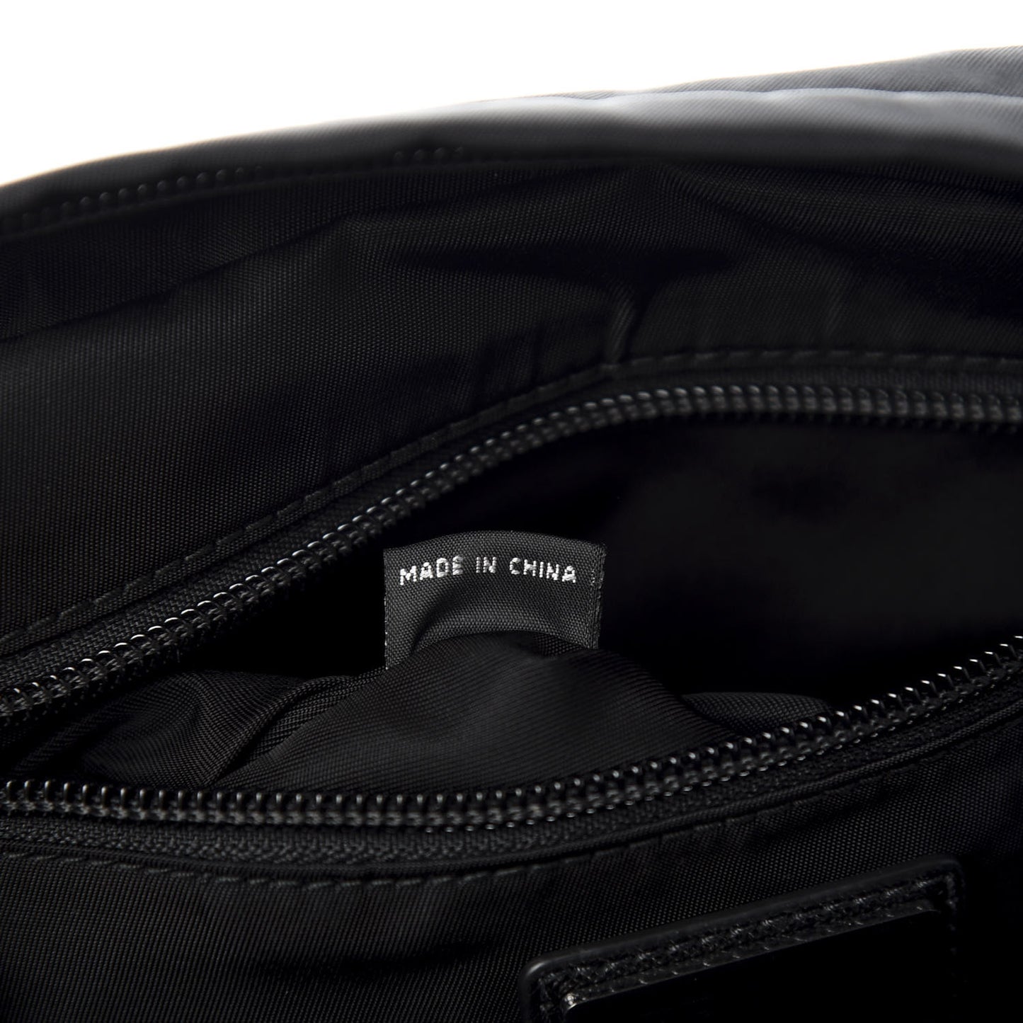 Tessuto Nylon Montagna Harness Bag Black