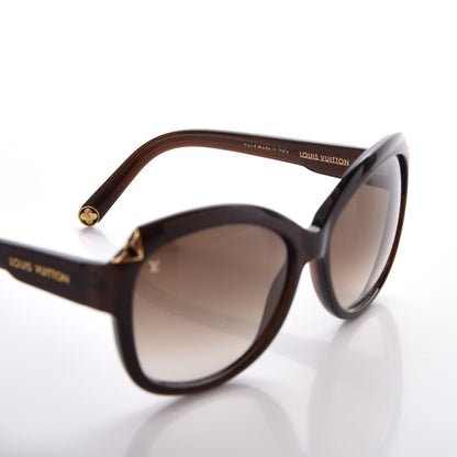 Louis Vuitton Hortensia Z0486W Sunglasses Brown Glitter 6 of 11