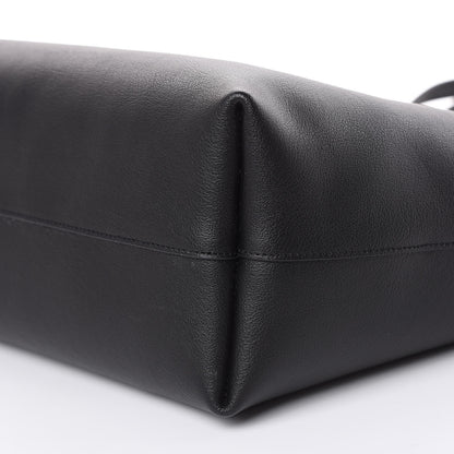 Saint Laurent Calfskin Large Shopping Tote Black 8 of 10