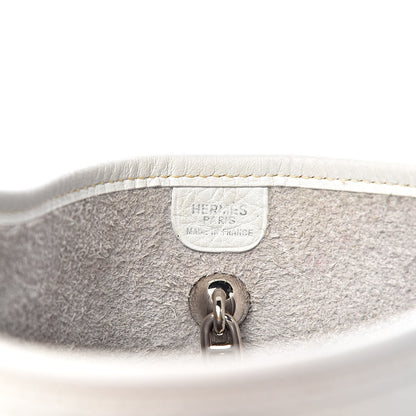 Hermes Taurillon Clemence Vespa PM White 6 of 13