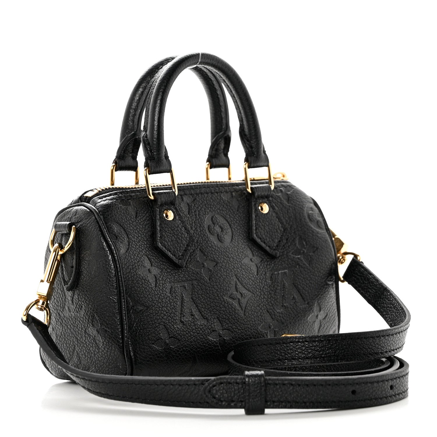 Louis Vuitton Empreinte Monogram Nano Speedy Black 3 of 8