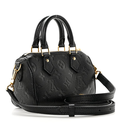 Louis Vuitton Empreinte Monogram Nano Speedy Black 3 of 8