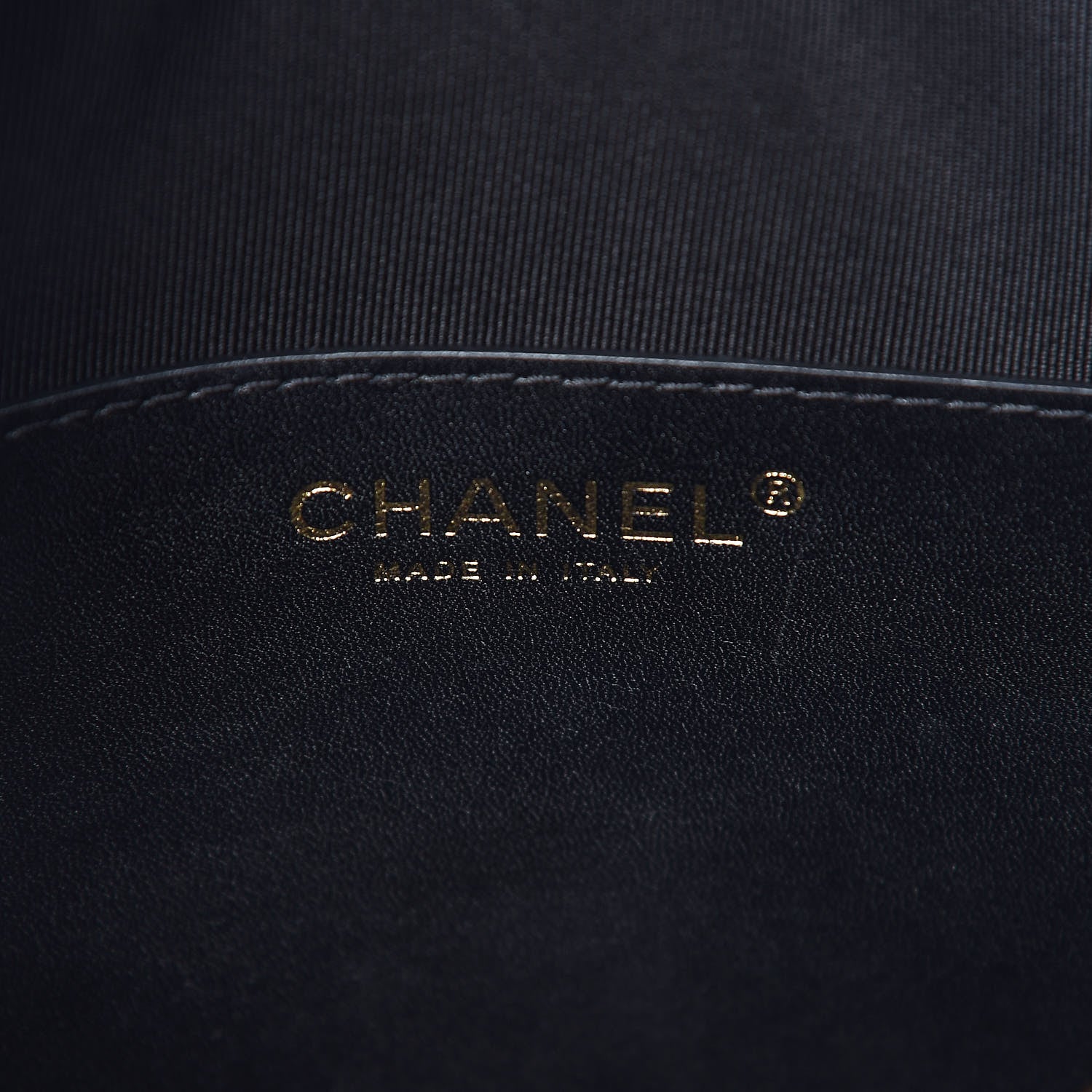 Chanel Calfskin Stitched Sleek Box Top Handle Vanity Bag Black 8 of 9